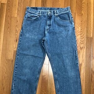 Wrangler Relaxed Fit Men's 5 Pocket Jeans 34 x 30 Good Condition Clean